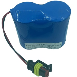 <span class=keywords><strong>Batterie</strong></span> au lithium primaire de chlorure de thionyle de lithium d'ER34615M 3.6V 14.5Ah pour des systèmes d'alarme et de sécurité - Product Image 1