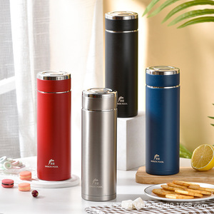 Health Pool Stainless Steel Insulated Water Bottle 500ml 24H Thermal For Business Women - Product Image 1