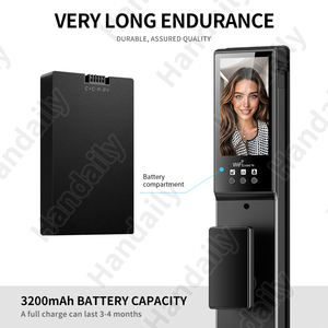 Blocco della porta con telecomando con sblocco della scheda di impronte digitali - Product Image 4