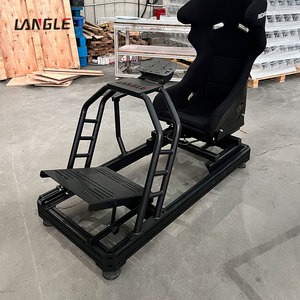 Techniques de soudage de profilés en aluminium, support de montage pour téléviseur, simulateur de jeu, simulateur de course DIY, cockpit de simulation de course, support de moniteur intégré - Product Image 4