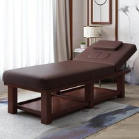 Table de massage contemporaine en cuir synthétique réglable et durable, éponge haute densité, salons de beauté, spa, salon, chambre à coucher, corps