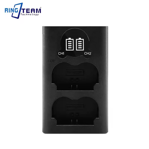 Cargador dual USB LED de batería NP W235 para cámara <span class=keywords><strong>Fuji</strong></span> XT4, 2 unidades, 1 unidad - Product Image 4