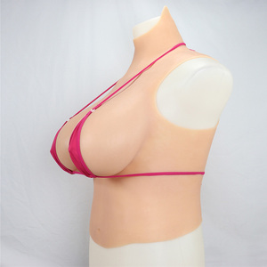 Prótesis de silicona para transgénero, travesti, forma de gota de agua, pechos grandes, disfraz de hombre a mujer - Product Image 2