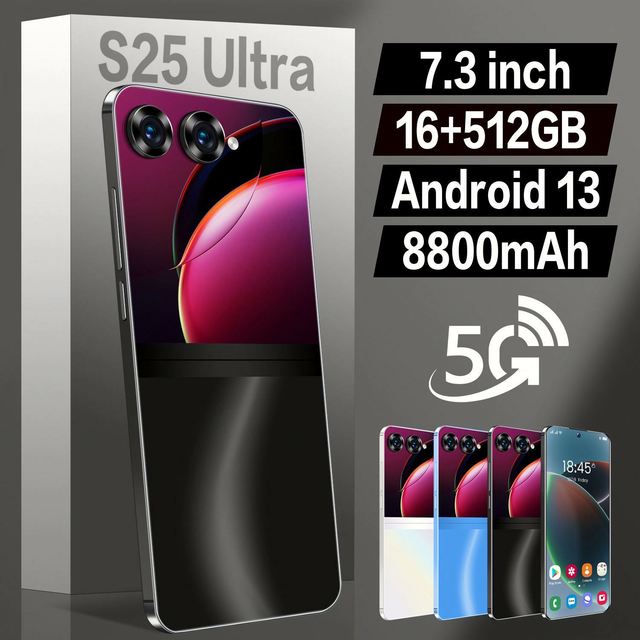 Low Price Original New Gaming Phone S25 Ultra Phone 14GB+256GB 5G Smartphone 45 Fast Charging 14MP Front Camera 5G Mobile Phones