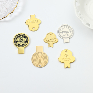 <b>Big</b> Size Custom Fish logo Label Caviar Tin Opener Caviar Fish Logos Opener Keychain Caviar Can Opener - Product Image 4