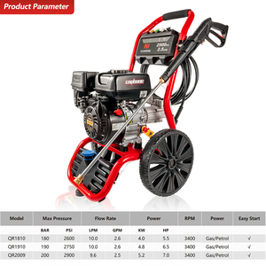 Kuhong mesin cuci tekanan Bensin Bensin 2.2.4gpm - Product Image 2