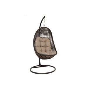 Leisure Outdoor Balcony Rattan <b>Round</b> Swing <b>Chair</b> Villa Courtyard Outdoor Furniture Hanging Rocking <b>Chair</b> - Product Image 6