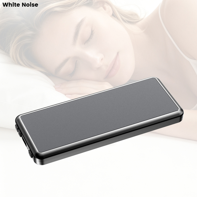 Bone Conduction Pillow Speaker Ultra Thin Under Pillow Speaker 500mAh TF Card Sleep Aid Speaker