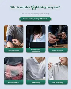 ชาเขียวธรรมชาติ 100% ที่มีฟลาโวนอยด์สูง ชาผลเบอร์รี่จางเจียเจี๋ย - Product Image 1