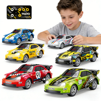 WGNRC 429 Voitures miniatures RC de qualité hobby à l'échelle 1/64, jouets de course RC miniatures de poche, voitures miniatures RC de drift de bureau, jouets de voitures miniatures RC de la taille d'une paume
