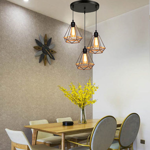 Plafonnier suspendu au design vintage, luminaire décoratif de plafond, style rétro, idéal pour une cuisine ou une chambre à coucher, nouveau modèle - Product Image 6