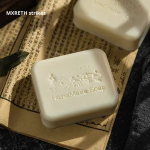 Lạnh Quá Trình Handmade <span class=keywords><strong>Castile</strong></span> Xà Phòng Nhẹ Nhàng Thảo Dược Thơm Rắn Thanh Xà Phòng Cho Cá Nhân Quần Áo Giặt Mặt Sử Dụng Cho Phụ Nữ - Product Image 2