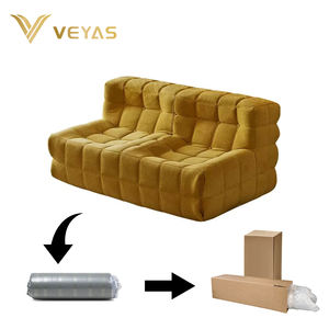 Private Label Vendors <b>for</b> Furniture in Nankang Wholesale Vaccum Compression Affordable Two Seater <b>Sofa</b> with Low Shipping Cost - Product Image 5