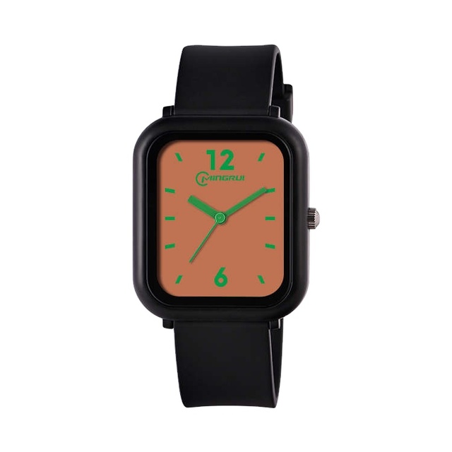 MINGRUI Simple Fashion Quartz Watch for Women Student Wrist Watches Silicone Strap Watch Wholesale Reloj Mujer Elegante Reloj De