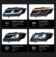 Phares LED Xénon RGB 7 pouces 600W 300W 200W Snake Eye, nouvelle génération, Plug and Play, haute puissance pour 328I E92 M3 E90 LCI