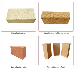 उच्च तापमान प्रतिरोध एल्यूमिना आग रोक ईंट उद्योग भट्ठी के लिए - Product Image 2