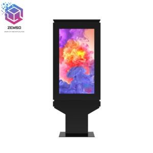 Écran tactile extérieur pour menu drive-thru, support au sol, lecteur d'affichage numérique LCD Android pour publicité - Product Image 5