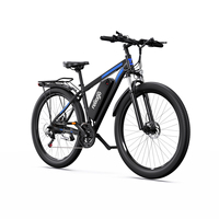 Vélo de montagne électrique Reliago C29 750W 48V 15Ah 21 vitesses Moteur à moyeu Frein à disque Vélo hybride adulte Ville Tout-terrain Longue portée