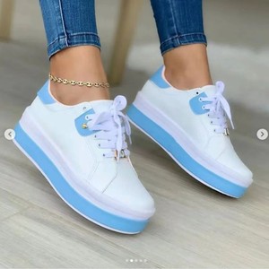 2026 Summer Round-<b>Toe</b> Four Seasons New Style Sponge Sole Black and White Casual Sport Women's Single Shoes - Product Image 2