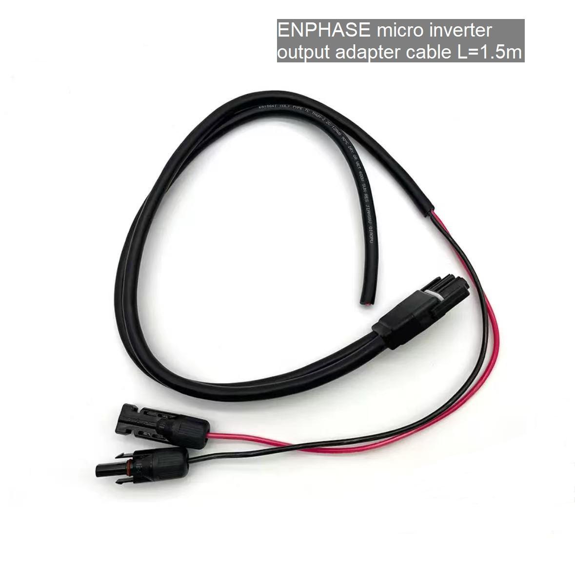 Silver   Micro Inverter Output adapter cable L = 1.5m