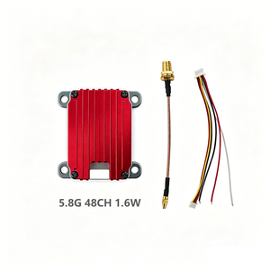 Transmisor VTX de 5.8G 1.6W, 48 canales, carcasa de aleación de aluminio, transmisor de video VTX FPV para drones. - Product Image 3