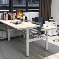 Meubles intelligents de bureau et ordinateur, aux prix économiques, 3 segments réglable en hauteur, jambe de bureau réglable