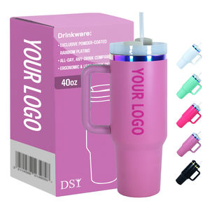 Vasos de Acero Inoxidable Grabables con Recubrimiento en Polvo de 40 oz para Grabado Láser, Tazas Resistentes para Café - Product Image 1