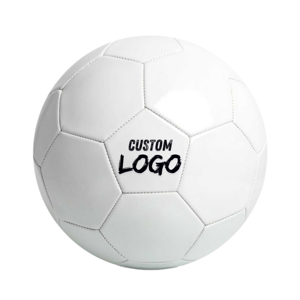 Balón de Fútbol Personalizado con Logotipo, en Cuero PU, PVC o TPU, Tamaños 5/4/3/2, Cosido a Máquina, Resistente, Ligero y Ecológico, para Deportes de Equipo - Product Image 1
