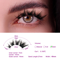 Cils magnétiques Quantum Magnet SJ LASHES, cils synthétiques sans cruauté, applicateur magnétique pour cils, cils magnétiques 3D réutilisables
