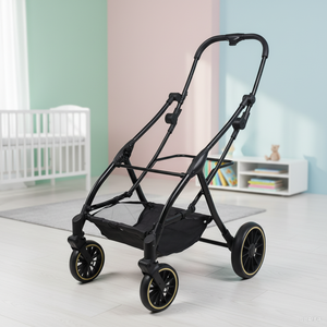 बिल्लियों और कुत्तों के लिए भंडारण टोकरी के साथ 2026 हल्का फोल्डेबल जॉगिंग स्टलर - Product Image 6