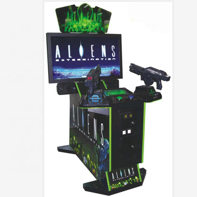 42"Aliens-Booth Gun Shooting Games/ Shooting Game Machine Video Shooting Game Machines