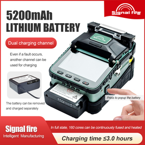 Fusionadora de Fibra Óptica Avanzada AI-6A+ Modelo Mejorado para Uso FTTH, Máquina de Empalme AC 220V - Product Image 5