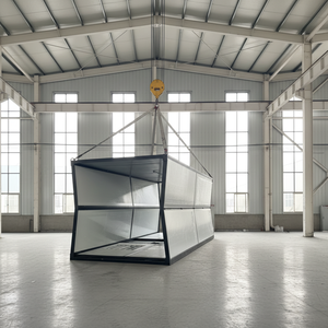 Maison mobile préfabriquée modulaire de luxe de 20 et 40 pieds - Mini-maison extensible avec structure en acier pour habitation et hôtel - Product Image 1