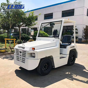 Chariot à bagages, tracteurs de remorquage diesel pour aéroport, 2,5 tonnes, 3 tonnes, tracteur de remorquage d'avion avec <span class=keywords><strong>cabine</strong></span> fermée - Product Image 1