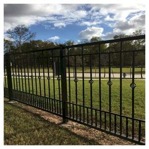 Rampe de balcon en fer forgé de qualité supérieure, anti-corrosion, clôture de sécurité pour villa, escalier et <span class=keywords><strong>terrasse</strong></span> - Product Image 1