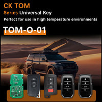 Carte de circuit imprimé pour clé de véhicule intelligente universelle CK TOM-O-01 AK MAKE 4 boutons pour Lexus (carte de circuit imprimé uniquement) prend en charge 8A/4D 100% testé