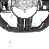 Volant personnalisé en fibre de carbone avec LED pour JEEP Wrangler Grand Cherokee, volant de course convertible