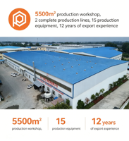 Panneau alvéolé de protection de sol Zhongcheng 5 mm avec support en feutre