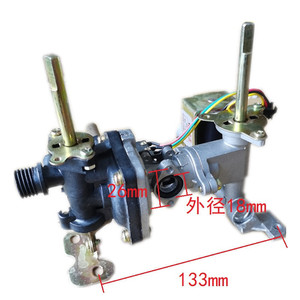 Ensemble de vanne de verrouillage gaz-eau 8QC116.03 pour chauffe-eau au gaz J16 8QF4 8QF3 avec ports de 20 mm - Product Image 2
