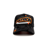 Casquette de baseball unisexe de haute qualité à 5 panneaux avec logo brodé 3D, personnalisable, style urbain, vente en gros, Gorras Scream