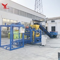 Machine de moulage de blocs de béton entièrement automatique avec boîte de vitesses et système de fabrication de briques hydraulique