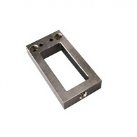 Service d'usinage CNC de précision, support de cadre industriel en acier inoxydable sur mesure