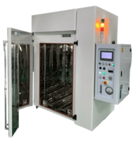 Oven Cleanroom Industri Kelas 100 Baja Tahan Karat 304 HEPA Layar Sentuh Pengerasan Lapisan Semikonduktor Bersertifikasi ISO Pabrik