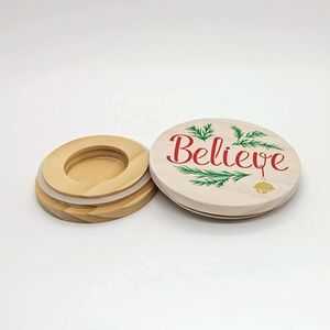 Recipiente para Velas de Vidrio OEM Más Vendido, Suministro de Fábrica, Recipiente para Velas con Relieve y Tapas Impresas a Color - Product Image 2