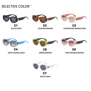 2025 European American High-End Ins Sunglasses for Women Gold <b>Frame</b> UV400 Lenses <b>Square</b> Asymmetrical Design Personalized Fashion - Product Image 4