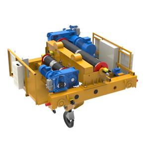 Poutre résistante de double de pont roulant de 90 tonnes grue de déplacement de pont de 100 tonnes pour l'atelier utilisant - Product Image 4