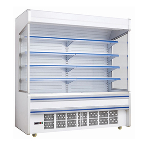 Thương mại tủ lạnh trái cây tươi tủ lạnh Showcase mở máy làm lạnh hiển thị tủ lạnh - Product Image 1