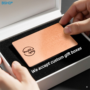 Danh thiếp kim loại mạ vàng bạc cao cấp, tùy chỉnh theo yêu cầu, giá xuất xưởng, phù hợp khắc laser - Product Image 5