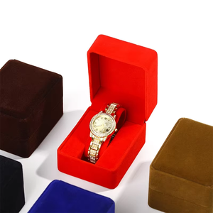 Source manufacturer spot wholesale PU couple watch boxpillow double watch gift <b>storage</b> accessory double watch <b>box</b> - Product Image 4