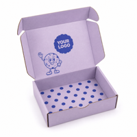 Boîte pliante personnalisée avec logo pour biscuits, idéale pour les coffrets de biscuits gourmands, paniers de collations et boîtes d'abonnement alimentaire